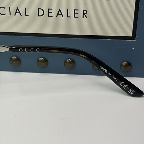 Gucci GG0946OA Square Metal Eyeglasses – Full Rim Frame for Men - Picture 12 of 13